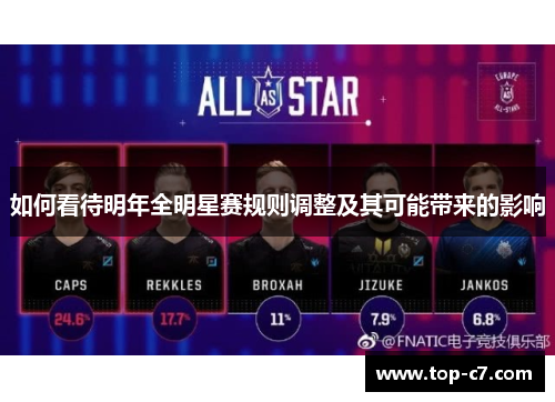 如何看待明年全明星赛规则调整及其可能带来的影响