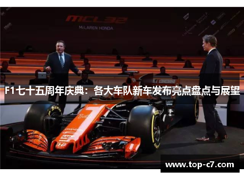 F1七十五周年庆典:各大车队新车发布亮点盘点与展望